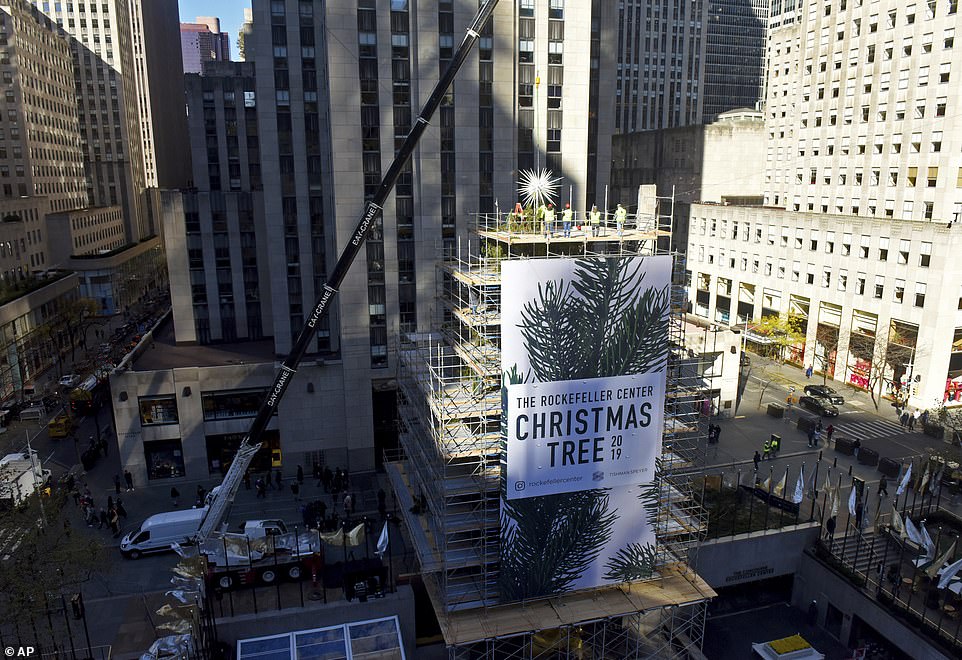 Swarovski Star on Rockefeller Center Christmas Tree